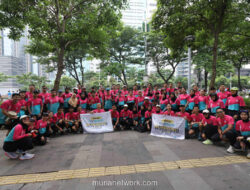 Komunitas Pelari Kumparan Serbu CFD, Suasana Akrab dan Games Seru Bikin Ketagihan