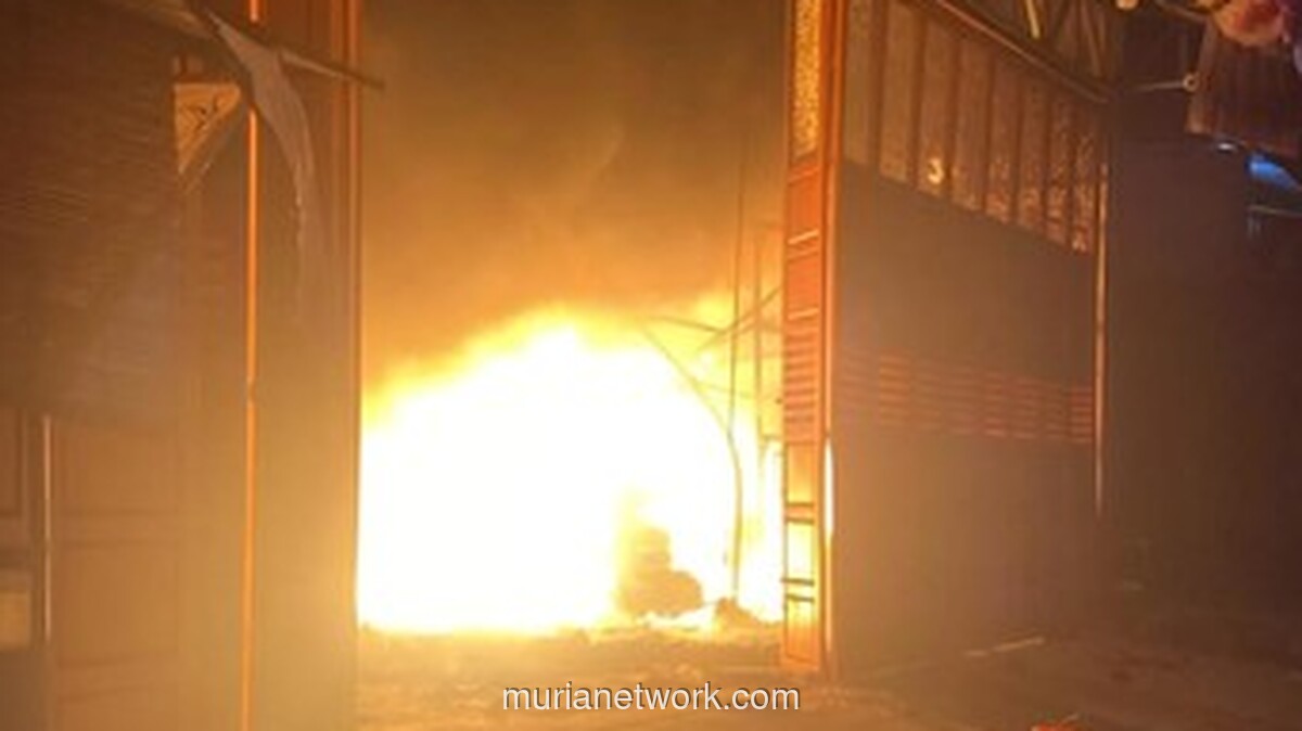 Gudang Material di Citereup Ludes Dilahap Api, Tiner dan Karbit Picu Kobaran Hebat