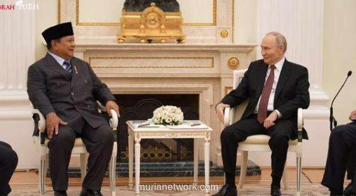 Putin Buka Peluang Nuklir Sipil dalam Pertemuan Hangat dengan Prabowo di Kremlin