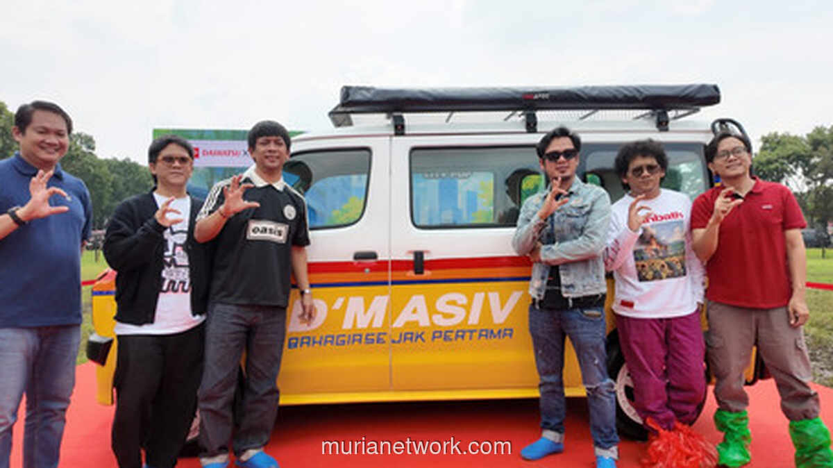 D’Masiv Ubah Gran Max Jadi Kendaraan Bahagia untuk Tur