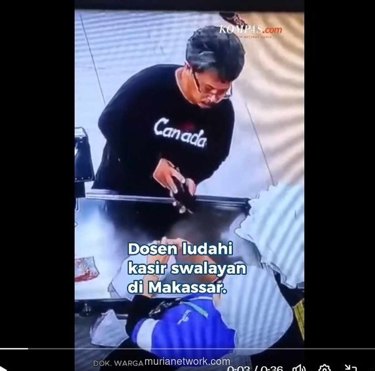 Dosen ASN Meludahi Kasir di Makassar, Viral dan Dilaporkan ke Polisi