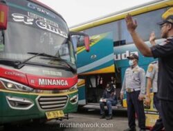 Ribuan Bus Tak Lolos Uji Mendadak Jelang Mudik Nataru