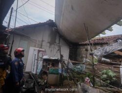 Puting Beliung Terjang Kemang Bogor, 55 Rumah Rusak dan Sayap Pesawat Jatuh ke Permukiman