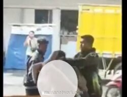 Video Viral: Adu Jotos Sopir Truk Vs Pegawai Bank di Tikungan Gunungkidul