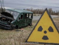 Serangan Drone Rusia Rusak Perisai Pelindung Chernobyl