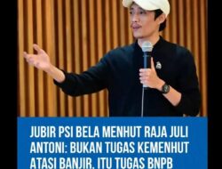 Domino dan Deforestasi: Sorotan Gelap di Balik Tuntutan Mundur Raja Juli