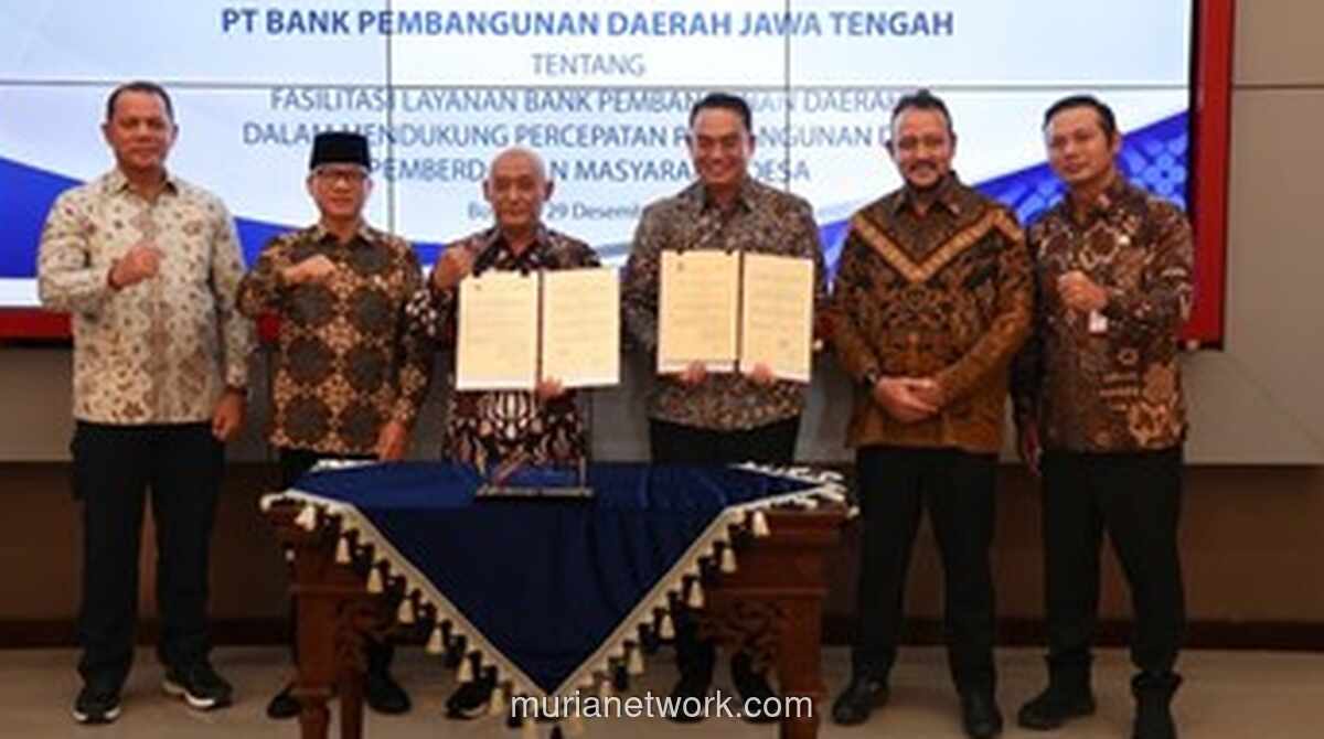 Bank Jateng Jadi Bapak Asuh Desa, Gempur Kemiskinan Lewat Akses Modal