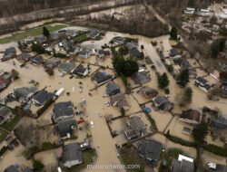 Tanggul Jebol di Washington, 46 Ribu Warga Terpaksa Mengungsi