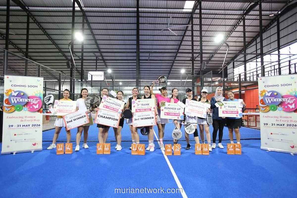 Padel Queen Clash Sukses Geliatkan Semangat Atlet Perempuan Pemula