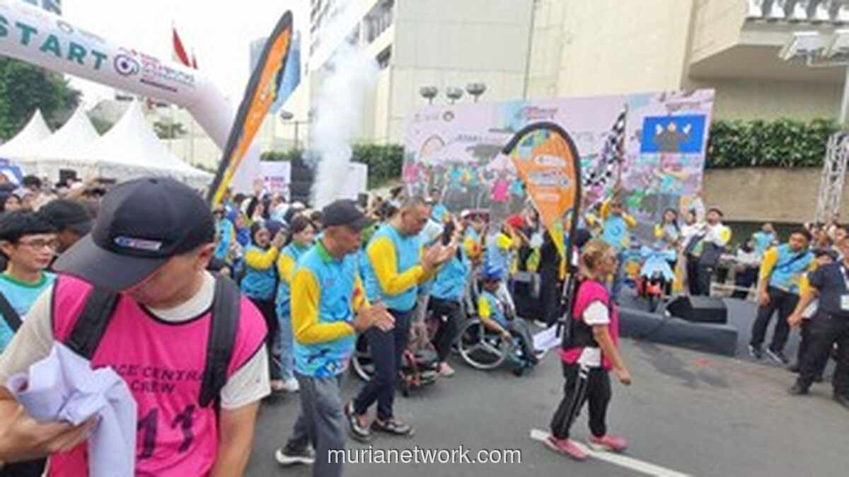 Solidaritas Tanpa Batas: Penyandang Disabilitas Gelar Funwalk dan Galang Dana untuk Korban Bencana