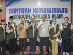 Muzani Serahkan Bantuan, Apresiasi Langkah Serius Prabowo Tangani Bencana Tapanuli