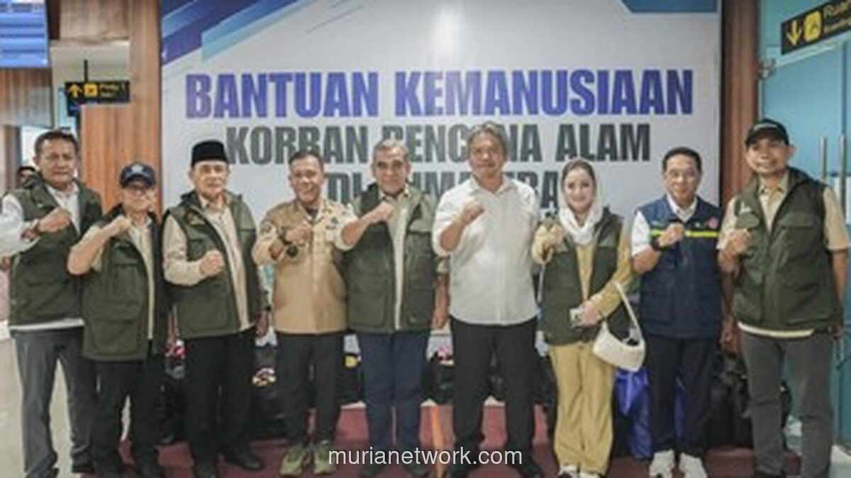 Muzani Serahkan Bantuan, Apresiasi Langkah Serius Prabowo Tangani Bencana Tapanuli