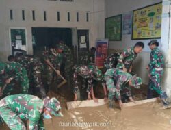 Lumpur Setebal Lutut Selimuti RSUD Tamiang, TNI Kerahkan 80 Personel