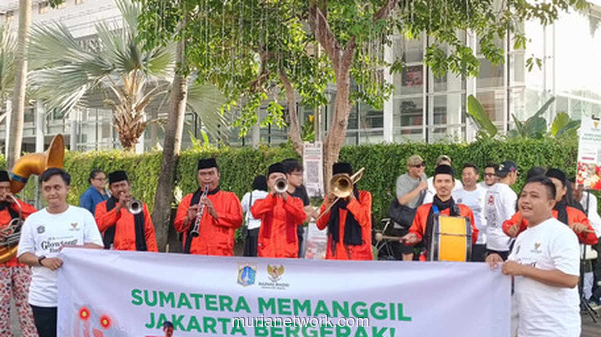 Lantunan Tanjidor Pecah Keriuhan CFD, Usia Ratusan Tahun Tetap Bergema di Jantung Jakarta
