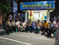 Wakapolres Kampar Turun Langsung, Ronda Bareng Warga Sambut Nataru