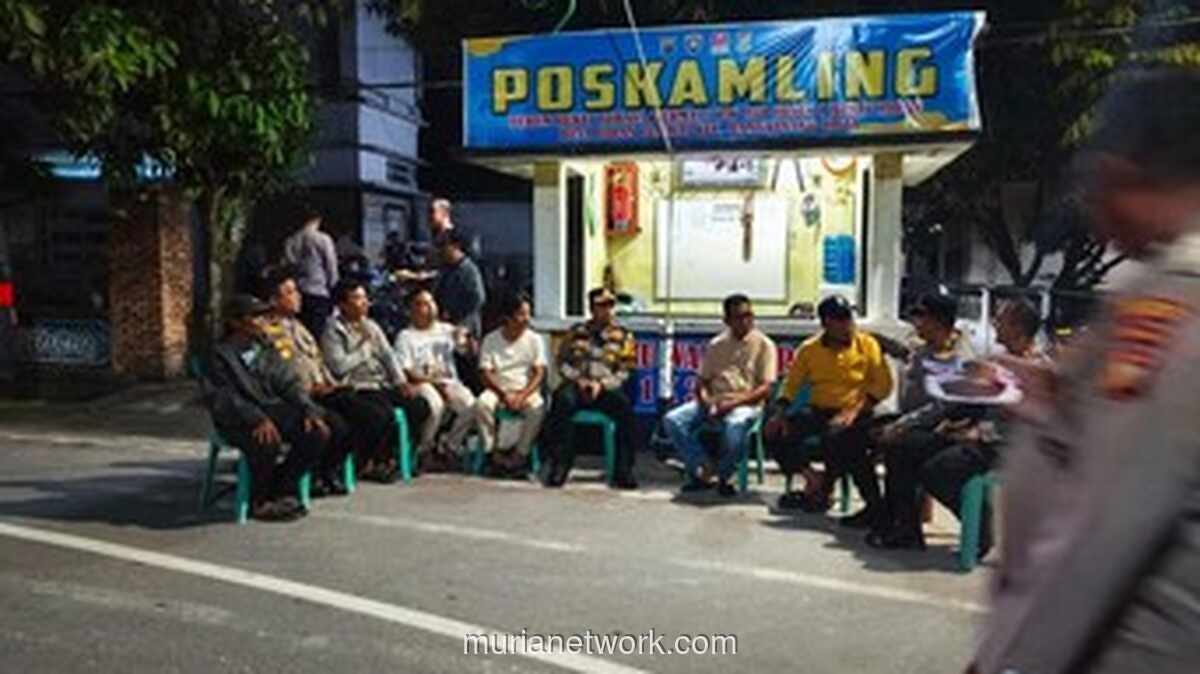 Wakapolres Kampar Turun Langsung, Ronda Bareng Warga Sambut Nataru