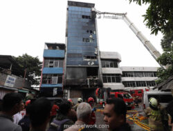 Gubernur Turun Langsung, 22 Nyawa Melayang dalam Kebakaran Gedung Terra Drone