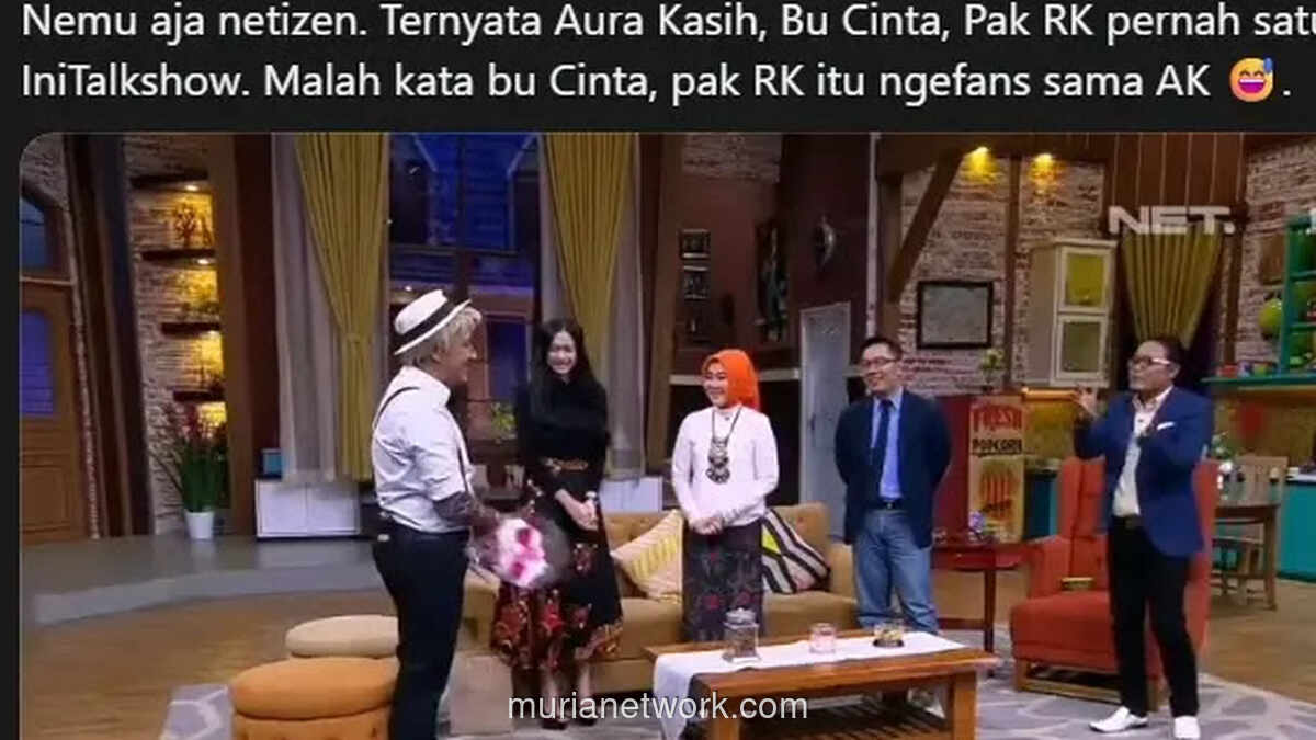 Lukisan, Motor Kuning, dan Video Lawas: Potongan Rumor Ridwan Kamil dan Aura Kasih