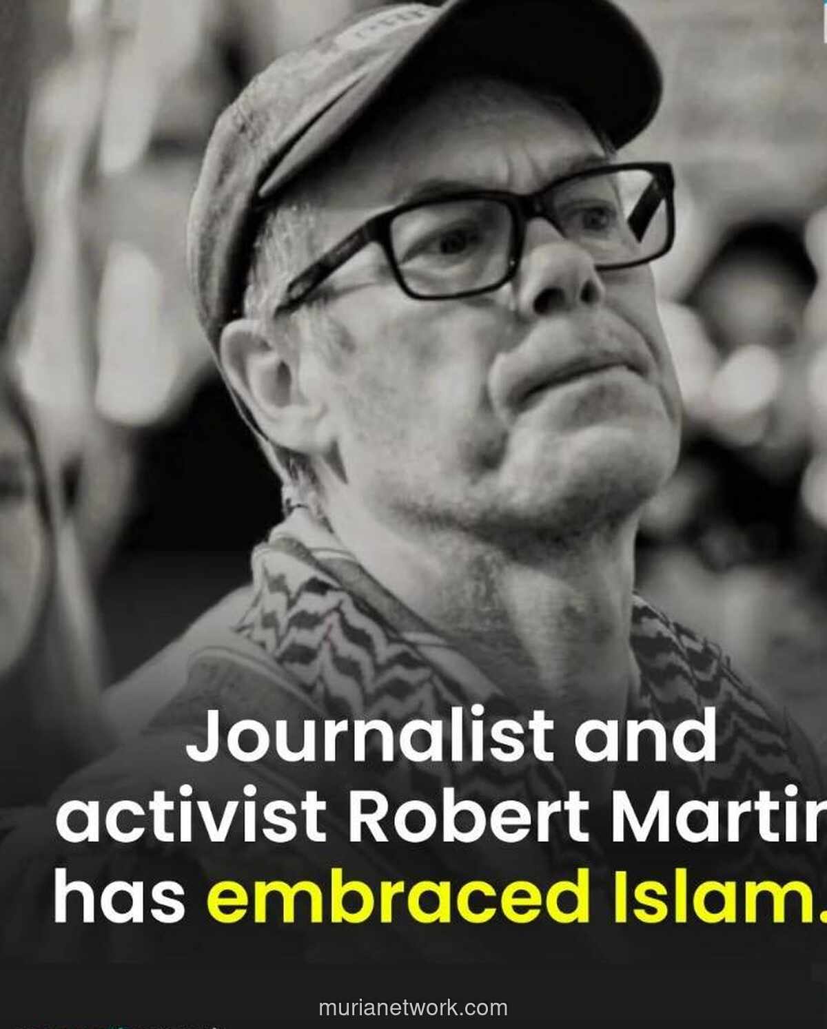 Jurnalis Australia Robert Martin Resmi Syahadat Setelah Perjuangkan Palestina