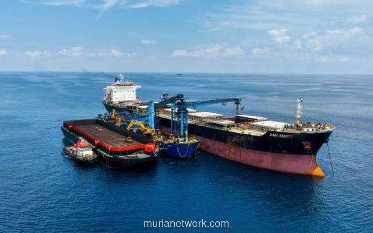 Tongkang Raksasa ALII Terseok, Volume Angkut Anjlok Lebih dari 50%