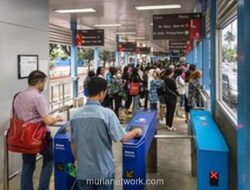 TransJakarta, MRT, dan LRT Gratis di Malam Tahun Baru Jakarta