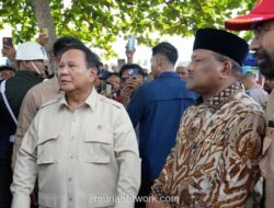 Prabowo Tinjau Aceh, Janjikan Penghapusan Utang Petani Pascabencana