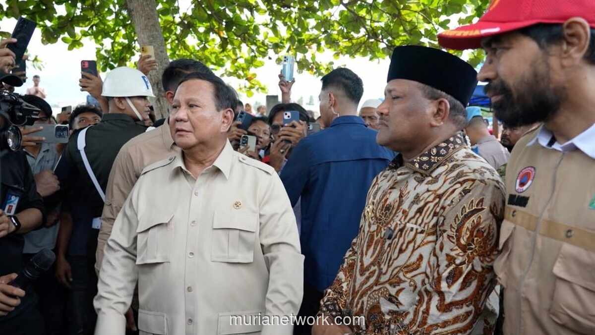Prabowo Tinjau Aceh, Janjikan Penghapusan Utang Petani Pascabencana