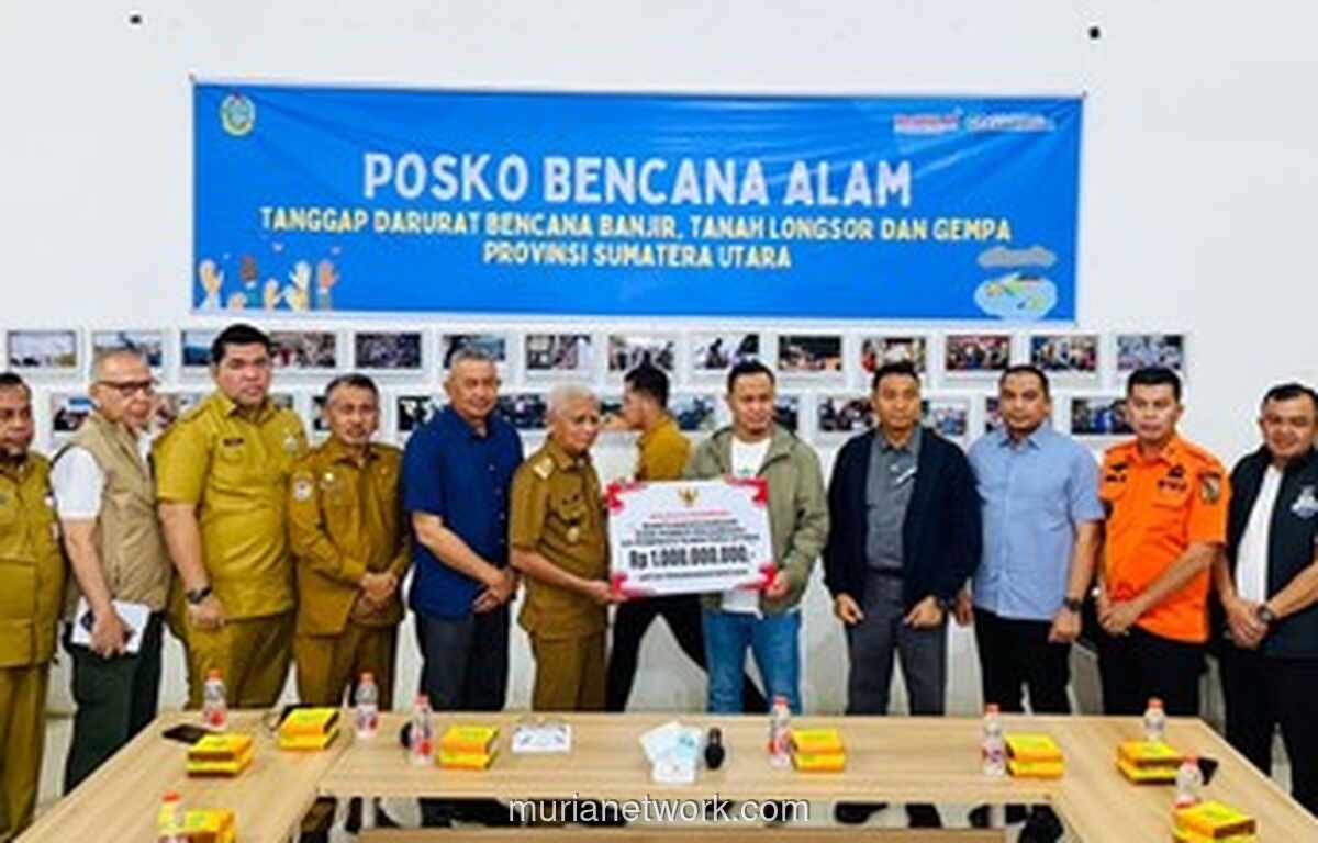 Wali Kota Pekanbaru Terbang ke Medan, Serahkan Bantuan Rp 1,5 Miliar untuk Korban Bencana