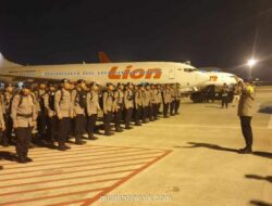 500 Personel Brimob Tiba di Kualanamu, Siaga Penuh untuk Korban Bencana Sumut-Aceh