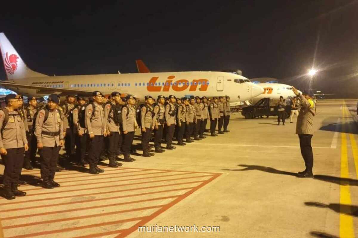 500 Personel Brimob Tiba di Kualanamu, Siaga Penuh untuk Korban Bencana Sumut-Aceh