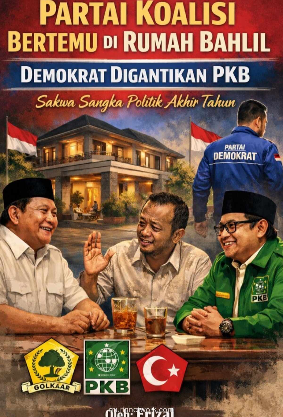 Pertemuan di Rumah Bahlil: Koalisi Bersatu atau Justru Mulai Retak?