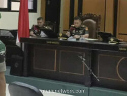 Dua Letda Dihukum 9 Tahun Bui dan Dipecat Usai Tewaskan Prada Lucky