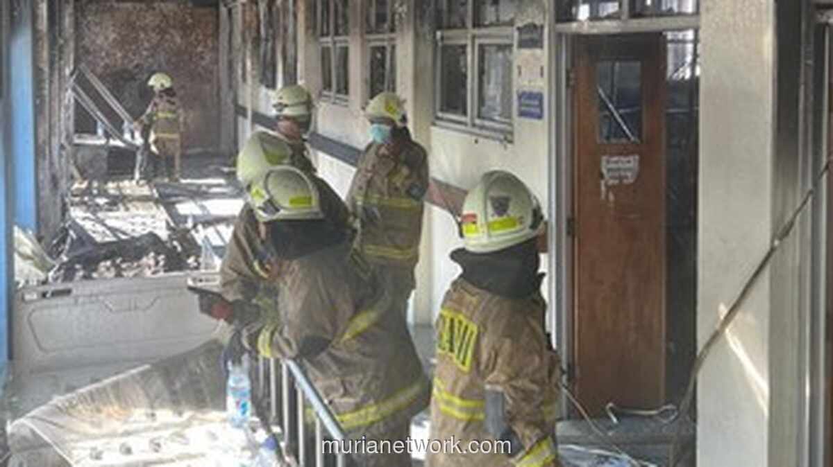 Gudang RS Pengayoman Cipinang Ludes Dilahap Api, 28 Pasien Dievakuasi Mendadak
