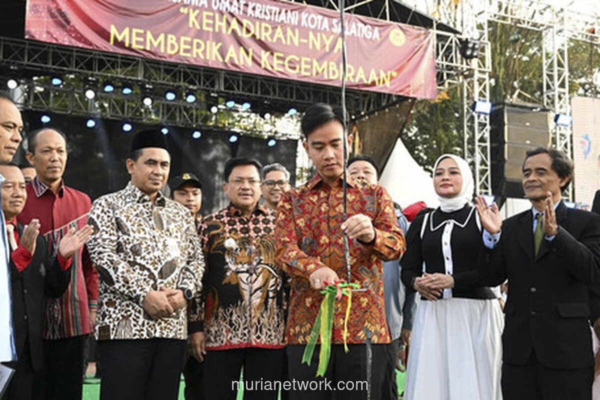 Gibran Serukan Persatuan dan Doa untuk Korban Bencana di Perayaan Natal Salatiga