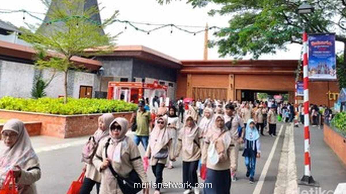 TMII Dibanjiri 5.000 Pengunjung di Pagi Hari Libur Nataru