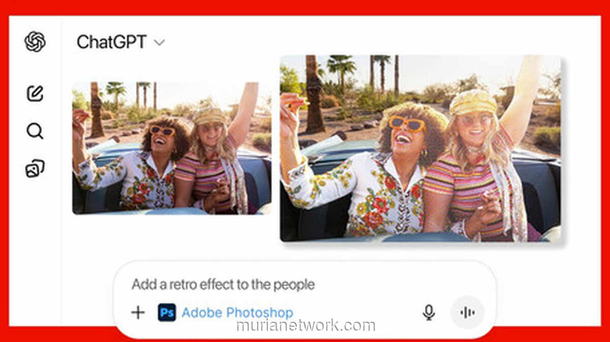 Adobe Buka Akses Photoshop dan Acrobat Lewat ChatGPT, Bisa Edit Cuma Pakai Perintah Suara