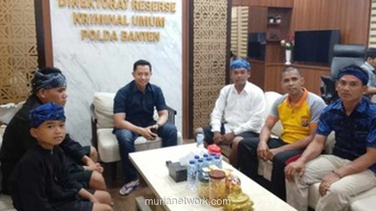 Warga Baduy Datangi Mapolda Banten, Desak Penangkapan Pelaku Pembegalan