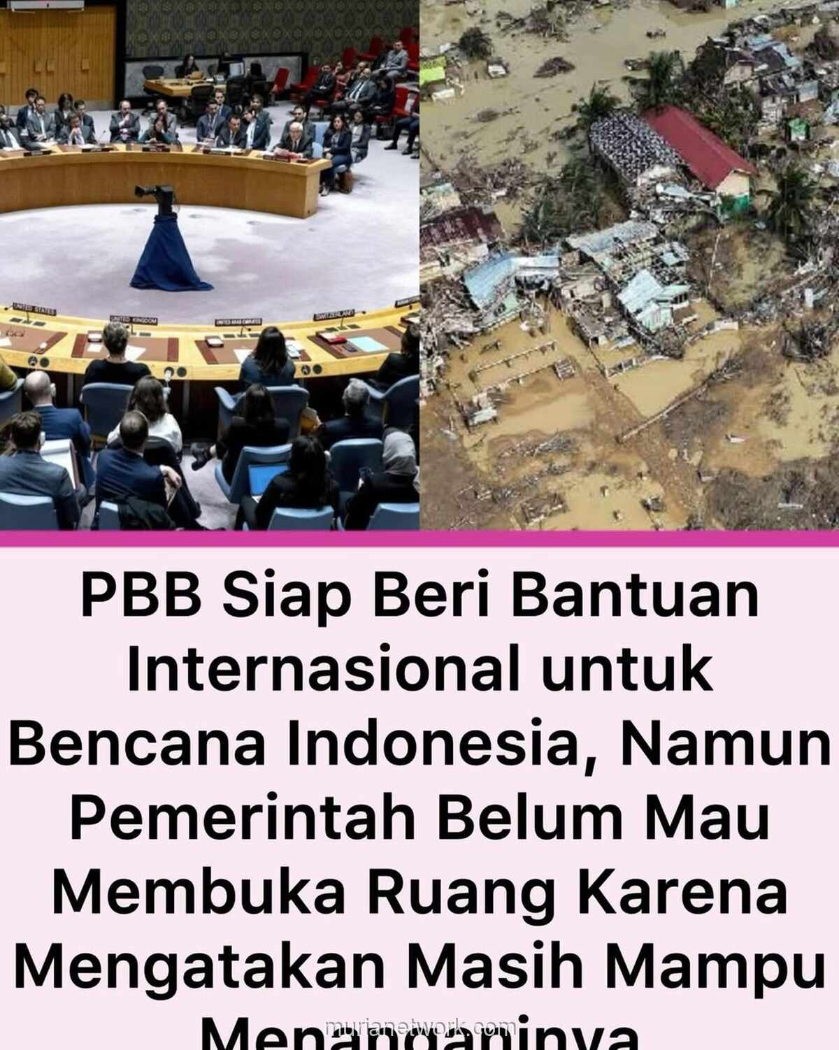 Bencana Melanda, Bantuan PBB Ditolak: Warga Terjebak di Tengah Sikap Pemerintah