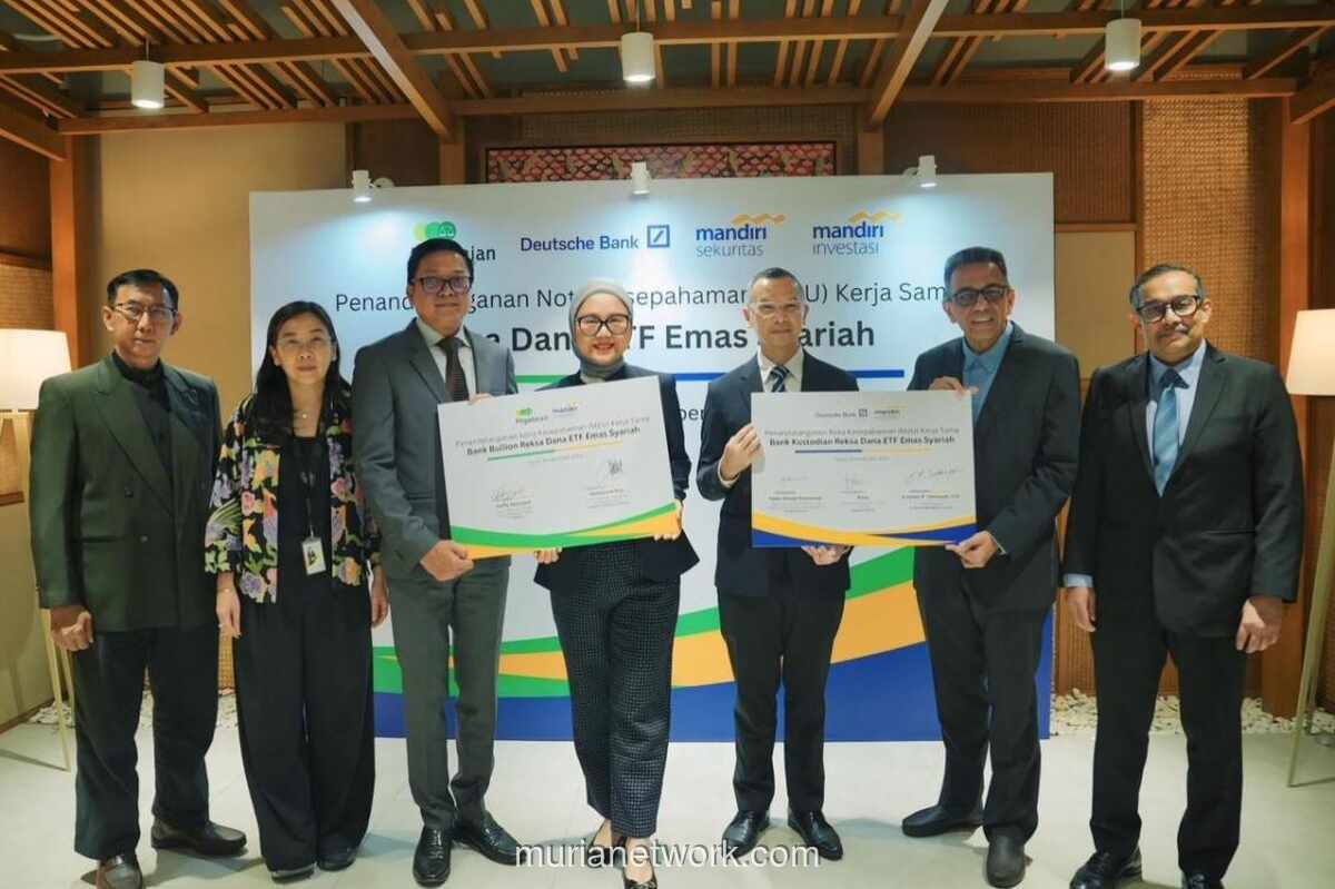 Mandiri Investasi Gandeng Pegadaian dan Deutsche Bank Luncurkan Reksa Dana Emas Syariah