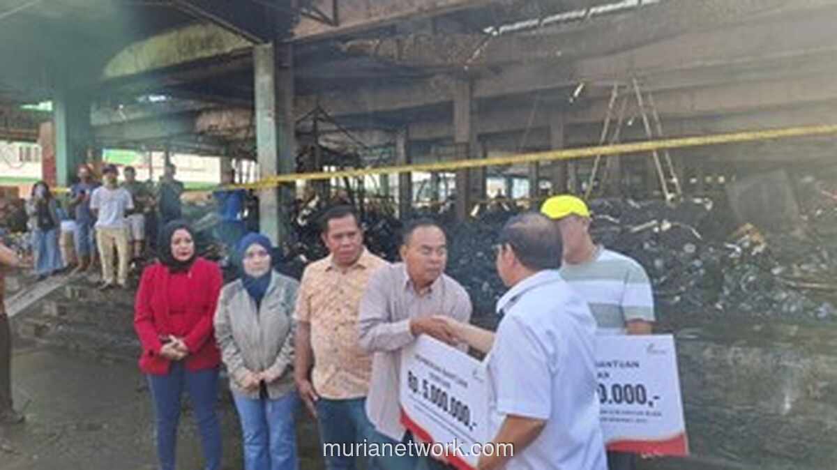 Pasar Kramat Jati Terbakar, Pedagang Terima Santunan Rp 5 Juta