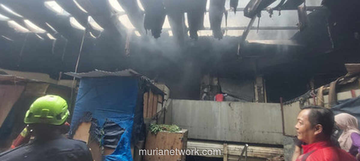 Pasar Anyar Bogor Ludes Dilahap Api, 20 Kios Hangus