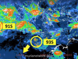 Tiga Siklon Serempet Indonesia, BMKG Minta Warga Waspada