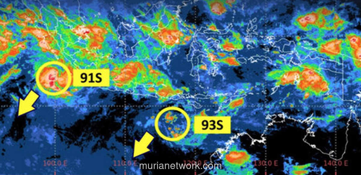 Tiga Siklon Serempet Indonesia, BMKG Minta Warga Waspada