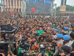 Kapolri Pimpin Apel Banser Cirebon, 11 Ribu Personel Siap Amankan Nataru