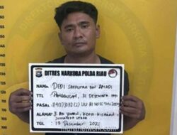 Puluhan Kilogram Sabu Digagalkan di Tol Riau, Satu Kurir Tertangkap, Satu Kabur ke Hutan