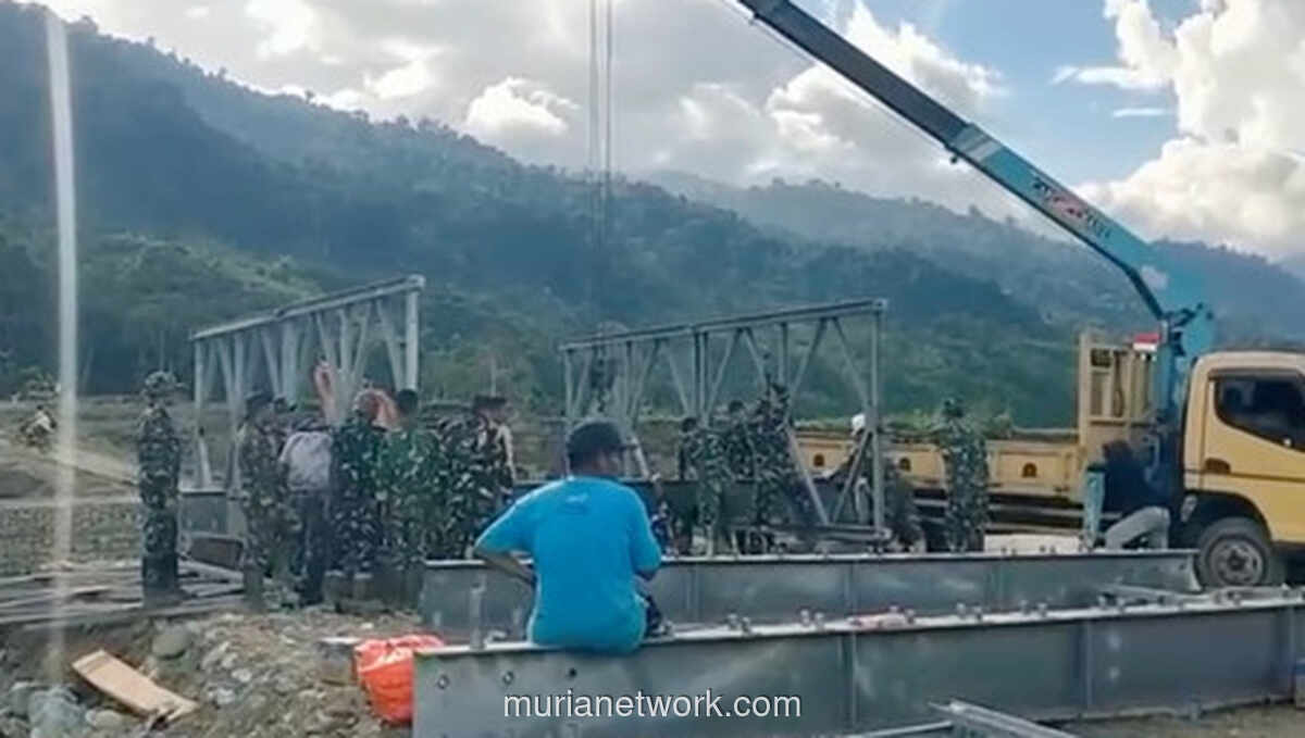 Pemulihan Jembatan Aceh: Dua Titik, Dua Cerita Progres