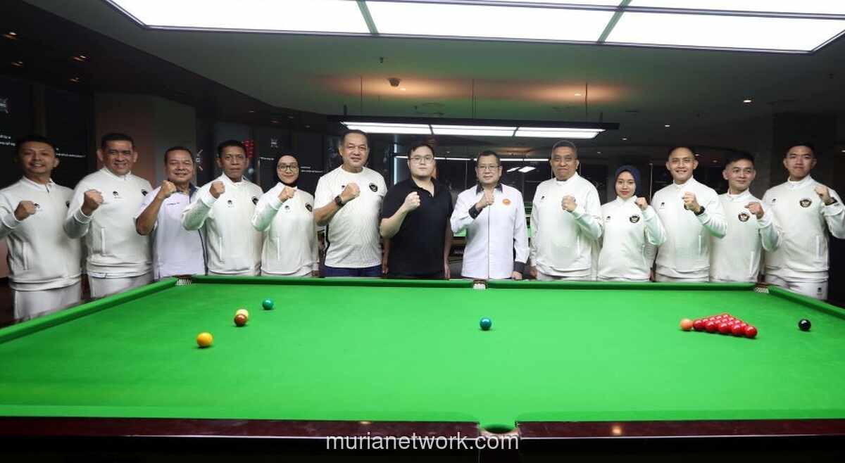 Target Tiga Emas Biliar di SEA Games, Hary Tanoe Lepas Kontingen Terbaik