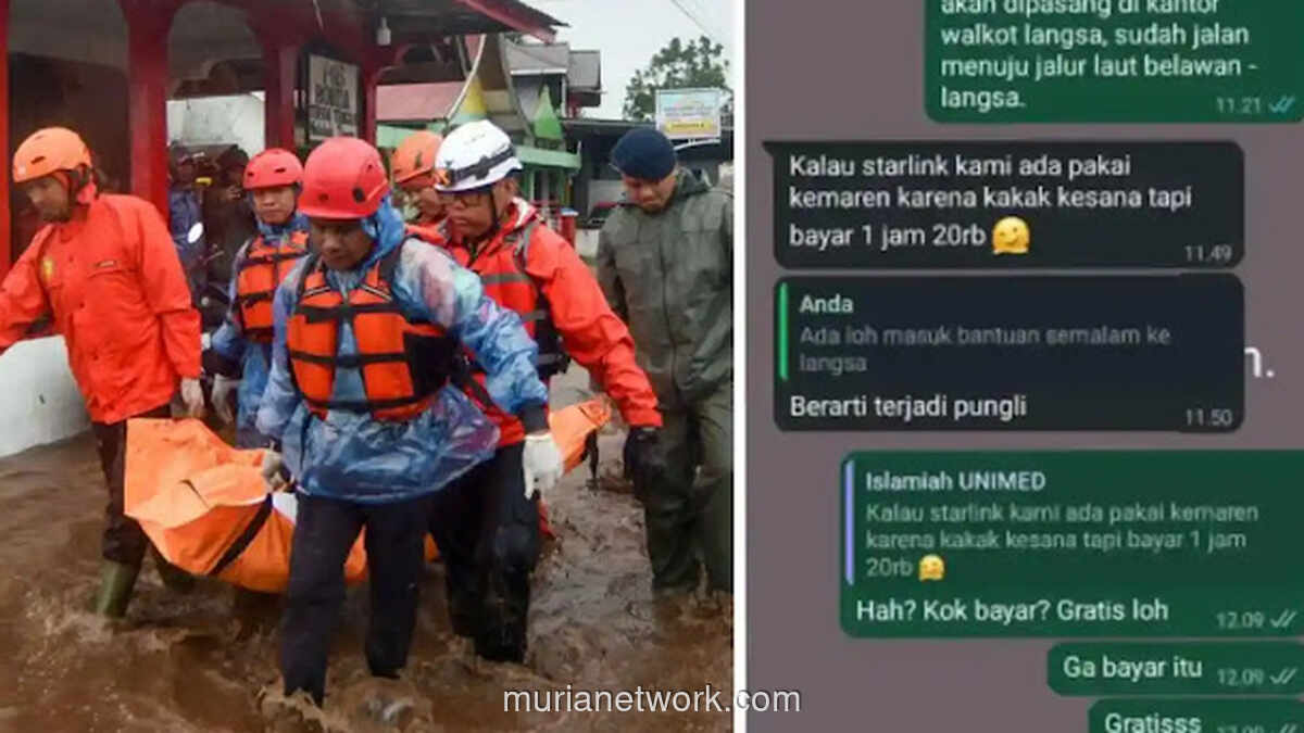 Starlink Gratis untuk Korban Banjir, Tapi di Lapangan Malah Disewakan Rp 20 Ribu per Jam