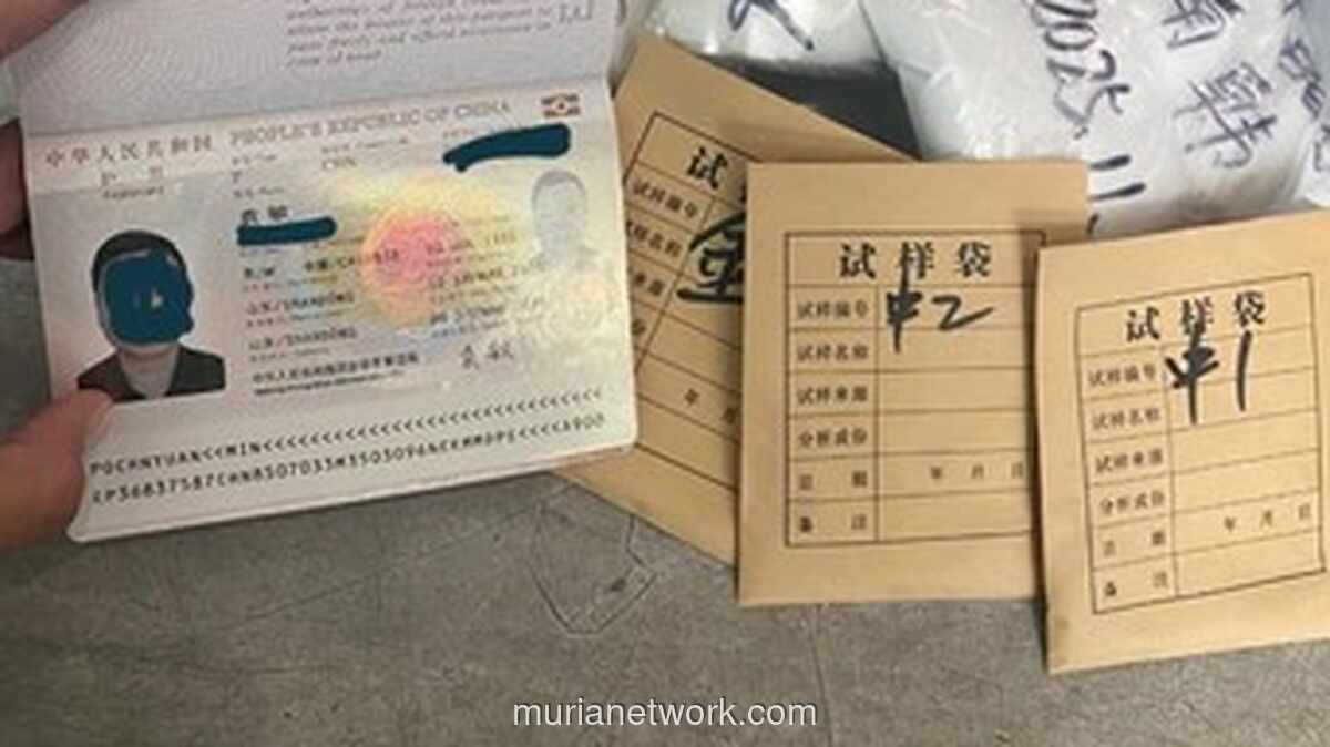 Warga Asing Dibekuk di Weda Bay Bawa Sembilan Paket Serbuk Nikel