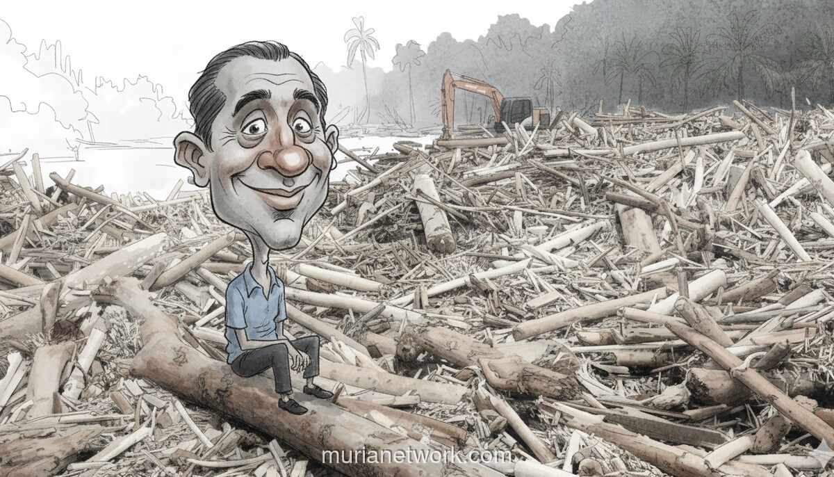 Siklon dan Sawit: Ketika Hujan Hanya Menyelesaikan Bencana yang Sudah Disiapkan